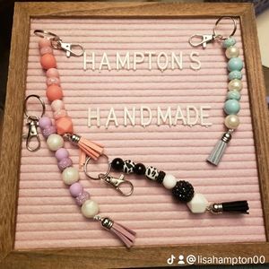 Beaded key chains